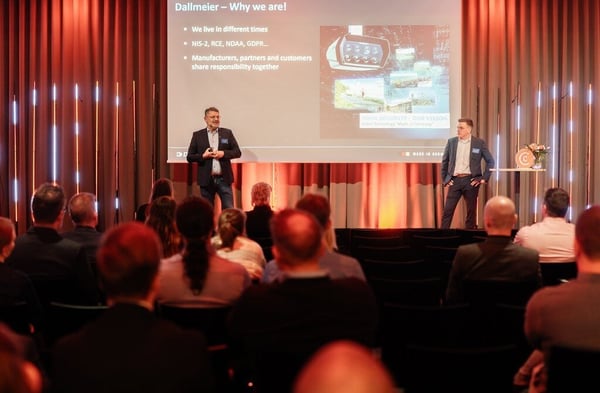 Dallmeierin Jürgen Seiler ja Sebastian Ahnert esittelevät valvonnan innovaatioita