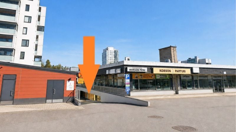CERTEGO Vantaa, Korso toimipiste ja pysäköinti