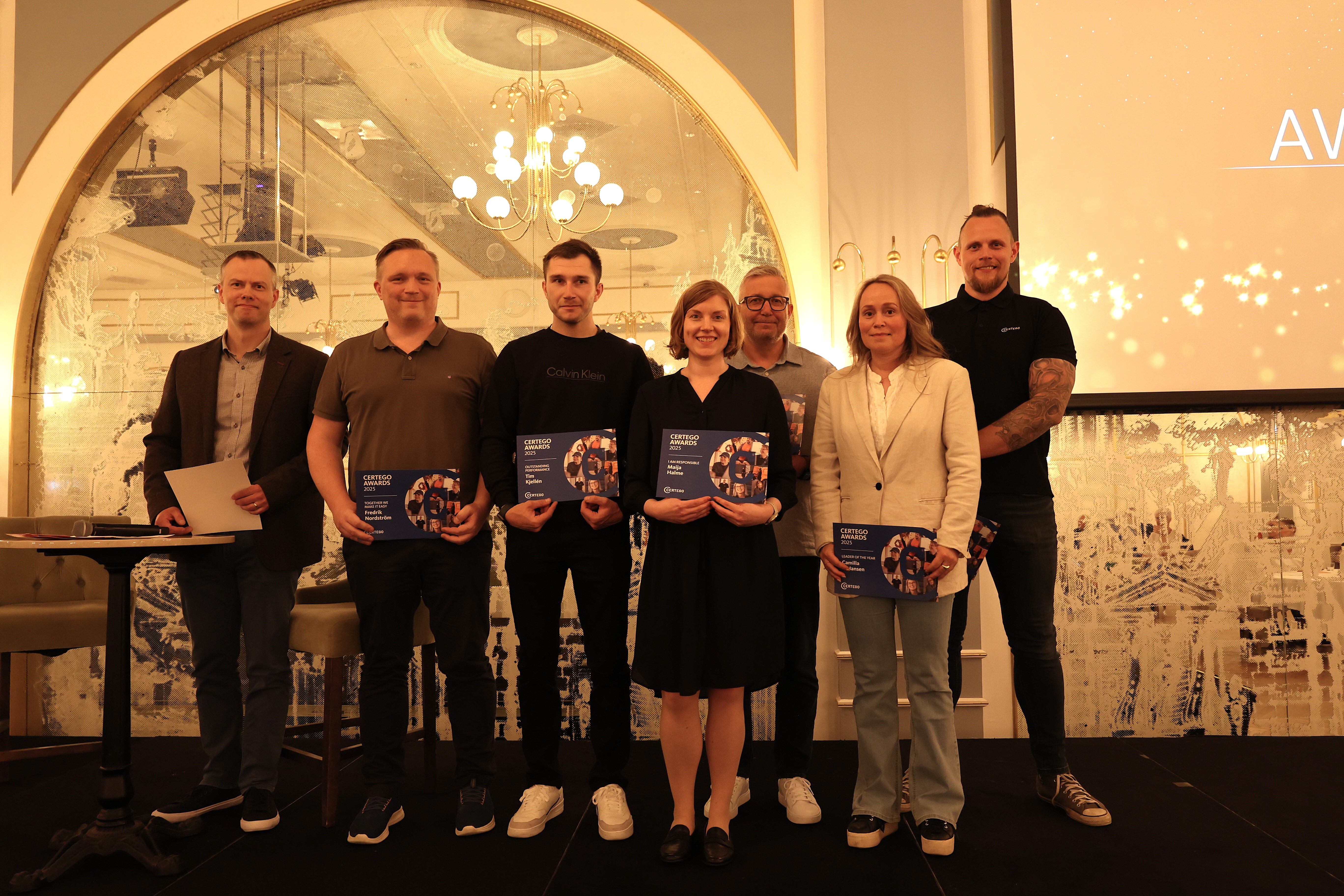 CERTEGO Awards 2025 – Juhlimme jälleen arjen sankareitamme