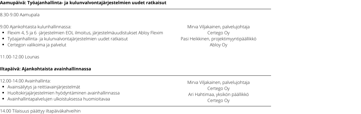 Tornio Kiinteistöturvallisuuspäivä 2023